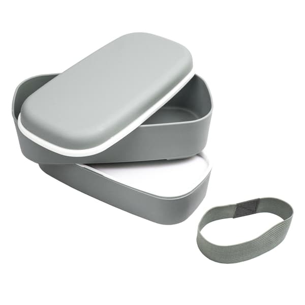 Matlåda, Bento Box - Grå