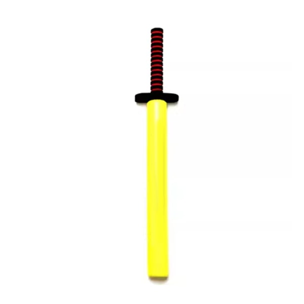 Harjoittele miekka lasten sparrausharjoitus miekkamaila Käytännöllinen taistelulajien harjoitustyökalu keltainen