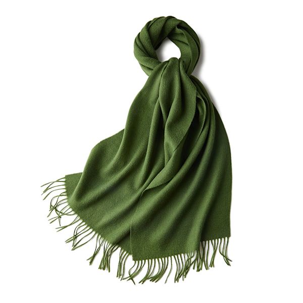 1/2/3 Unisex Halskæde med Frynser Varmt og Hyggeligt Rørhalskæde til Olivengrøn olive green 1Set