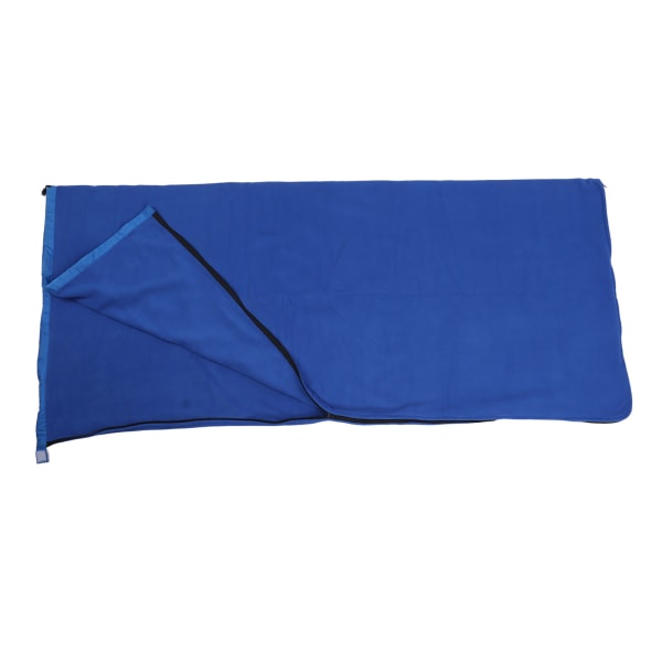 Sovsäcksfoder Supertjock fleece Mjuk Sovsäcksfoderfilt för campingresor Backpacking Jewel Blue