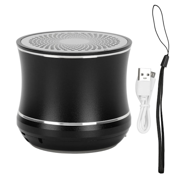 Mini Bluetooth-kaiutin IP67 Vedenpitävä Automaattinen Yhteys Kannettava Langaton Kaiutin Bassosäteilijällä Suihkuhuoneeseen Pyörään Autoon Musta
