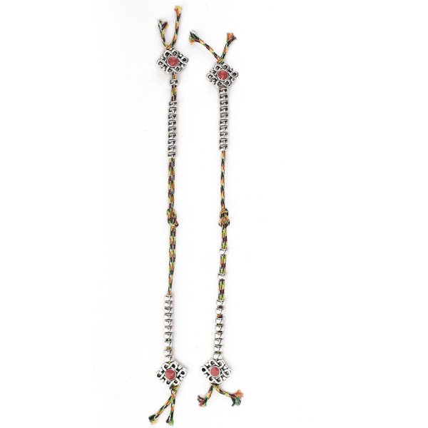 2 stk DIY Vintage Buddha Beads Counter Chain Armbånd Fremstilling af smykker Tilbehør Fund