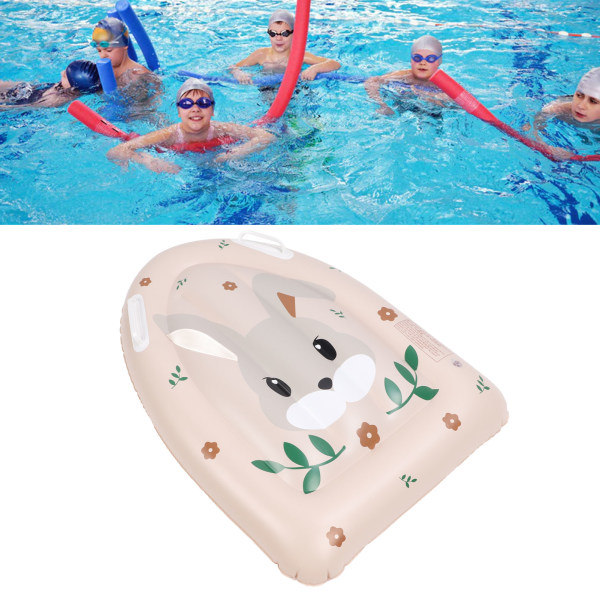 Oppblåsbar Pool Float Svømmebasseng Floating Lounger Multifunksjonell Water Floating Rad for barn Barn