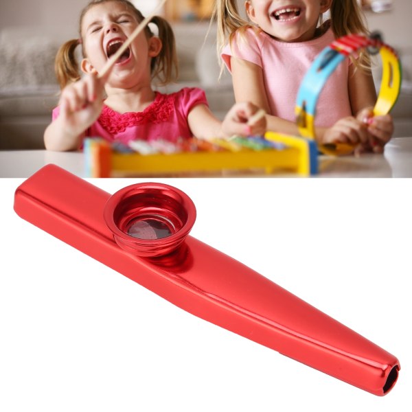 Kazoos Musikinstrumenter Mundmuskeltræning Udtale Kazoo for musikelskereRød