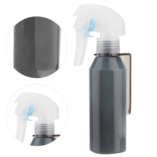 Genopfyldelig plastik frisør sprayflaske Vandsprøjte Salon Babershop Værktøj (grå)