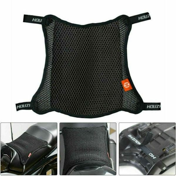 Motorcykel Sædepude Åndbar 3D Mesh Net Pad