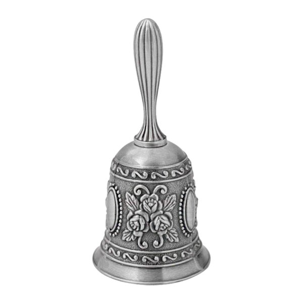 1/2/3 Käsikellon Soittokello Pöytä Laskuri Vastaanotto Ravintola Antiikki Hopea 5.5x5.5x11.3CM Antique Silver 5.5x5.5x11.3CM 1Set