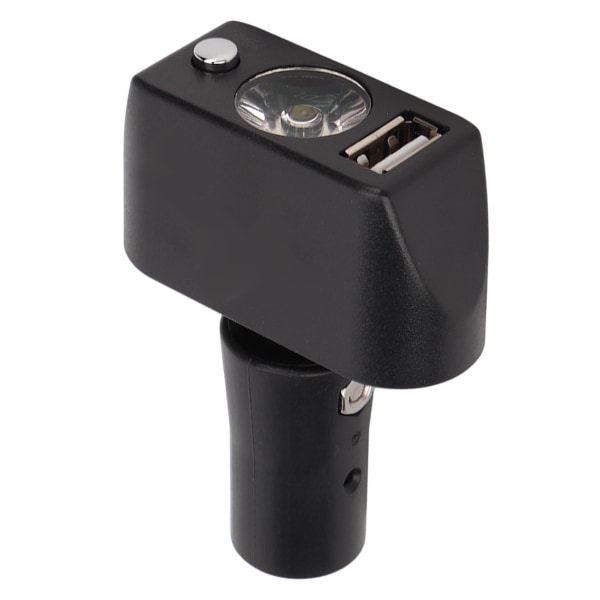 Sähköinen pyörätuolin valo 3-nastainen XLR-pää USB lataus Säädettävä kulma LED- power pyörätuolin valonohjain