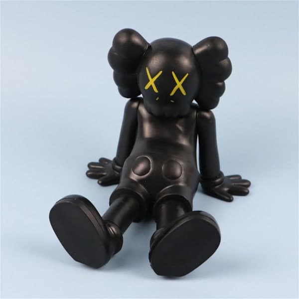 Kaws Figurer Dukke Action Figur Model Anime Legetøj sort