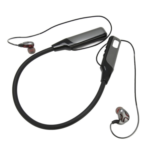 Niskanauha Bluetooth kuulokkeiden melunvaimennustuki Plug-In langattomat niskanauhakuulokkeet ulkourheiluun, musta