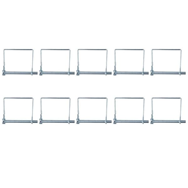 10 st Säkerhetskopplingsstift Axel Låsstift Snabbkoppling 1/4x2-3/4 10 st
