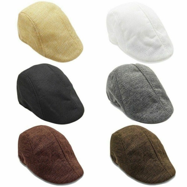 Golf Kørsel Hat Herr Flat Cap KAFFE