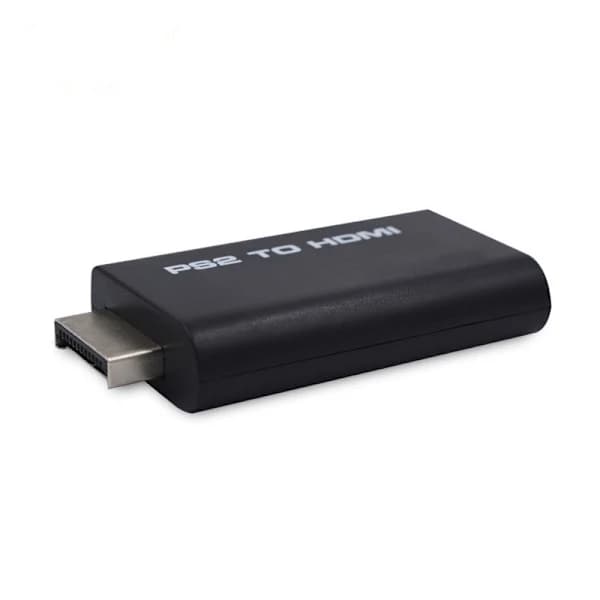 PS2 TIL HDMI, spill til HDMI, med lyd- og videokonverter