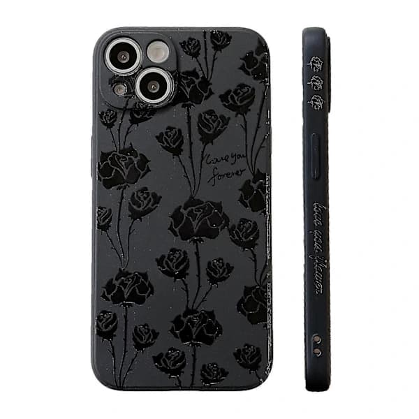 Magisk TPU-deksel med sidemønster for iPhone 14 Pro