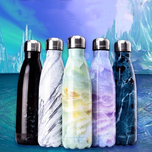 Water bottle insulated vacuum bottle 1 1 1