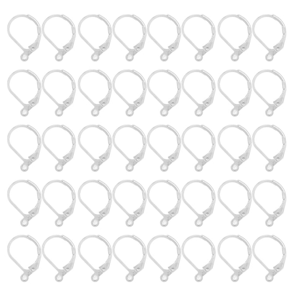 20 par metal øreringe krog Clip galvanisering DIY Fremstilling af tilbehør smykker fund