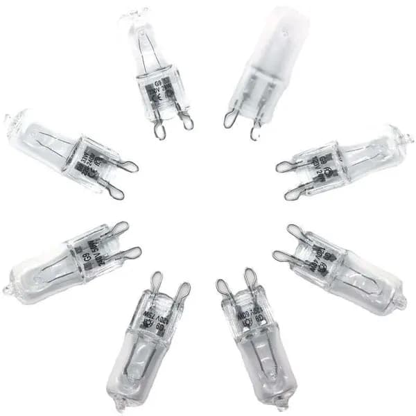 G9 Halogenlampa 20W 230V Varmvit 2700K, 10-pack