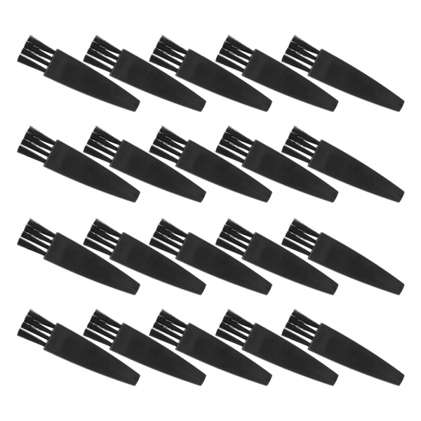 20 st rakborste multifunktionell mjukt borst Hållbar PP bekvämt handtag rakknivborste för apparatdator