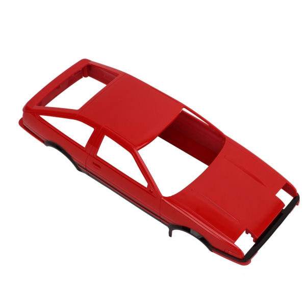 RC Car Shell Karosseri Deksel Plast Karosseri Tilbehør Reservedeler for AE86P 1:18 Fjernkontroll Car Red