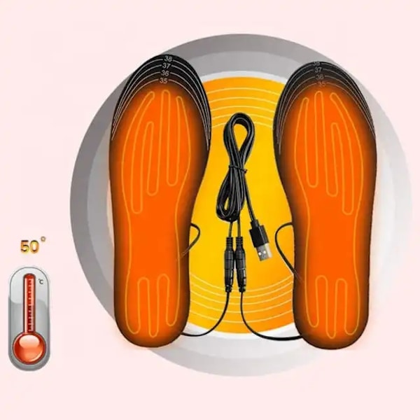 Oppvarmede såler med temperaturkontroll 90 35-41