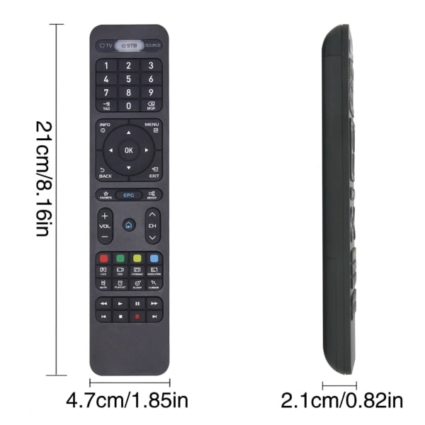 TV-fjernbetjening til Formuler 02F9 Z8 Z Alpha Z+ Neo Z7+5g ZX5g Z7+ ZX Z Nano Prime Problemfri drift