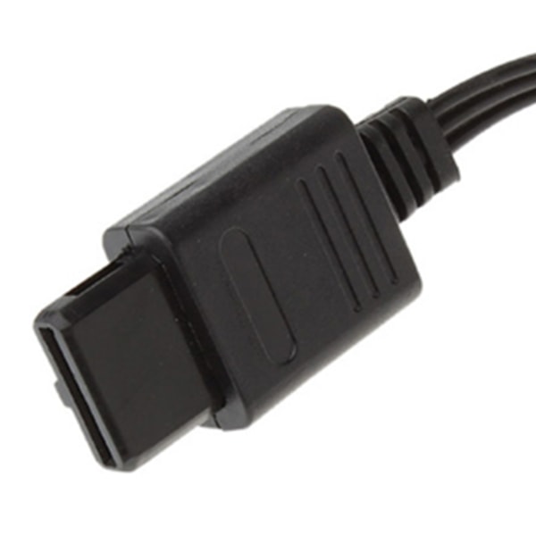 Standard AV-kabel 5,9 fot Längd 3 färger Hane Stål Koppar Flexibel ljud- och videokabel för N64 NGC