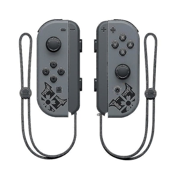 För Nintendo Switch-kontroller Joy-con L/r Gamepad med rem Joysticks Byt ut Joycon pikachu black