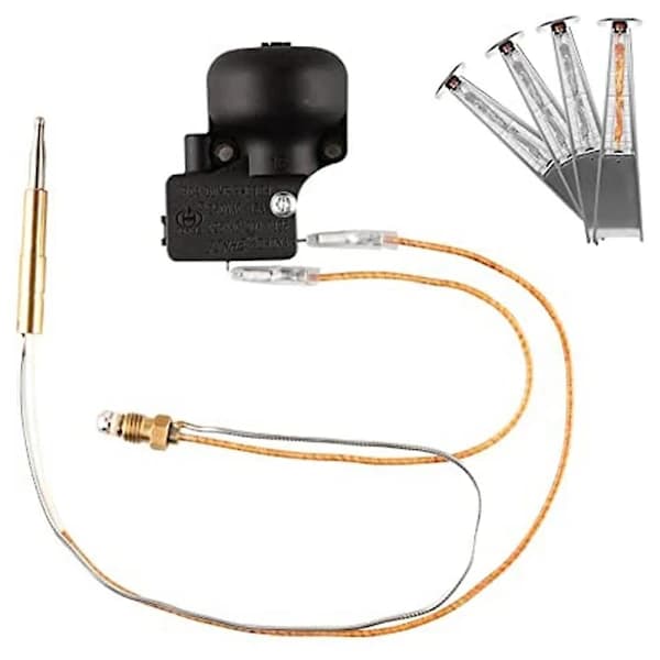 Termoelement og vippebryter egnet for terrassevarmer egnet for vinter Termoelement Se