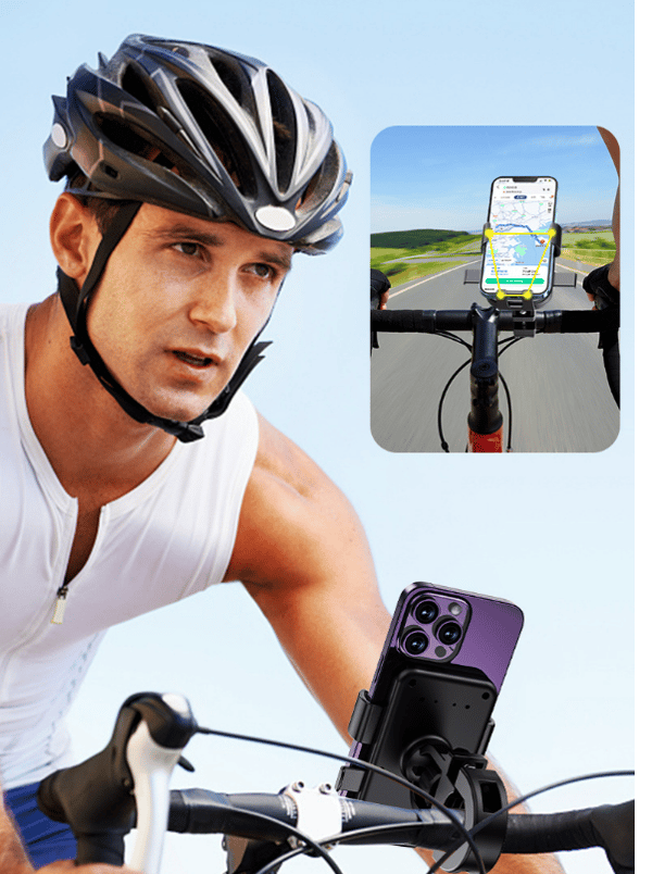 Telefonholder til motorcykel og elcykel