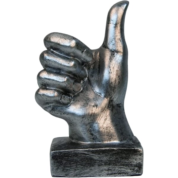 Hand Skulptur Dekor Resin Finger Skrivbord Statyer, Handgjorda bord