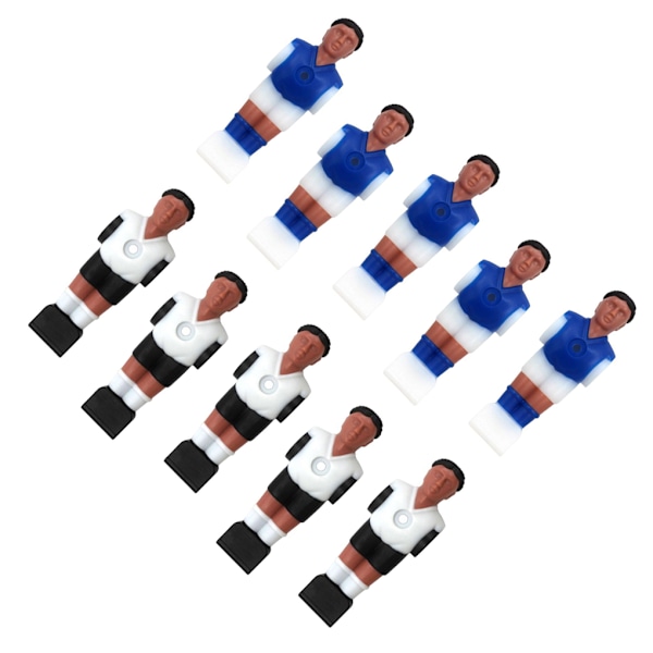 10x Fodboldspillere Mænd Fodbold Bord Fodbold Mænd Fodbold