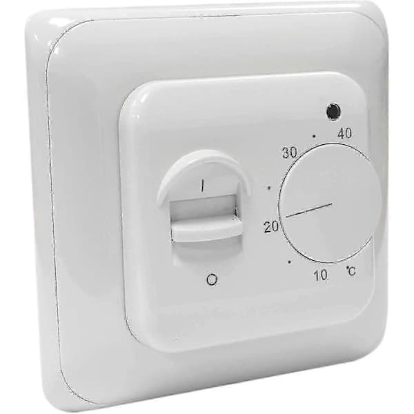 16A 220V Manuel Termostat til Gulvvarme med Gulvsensor