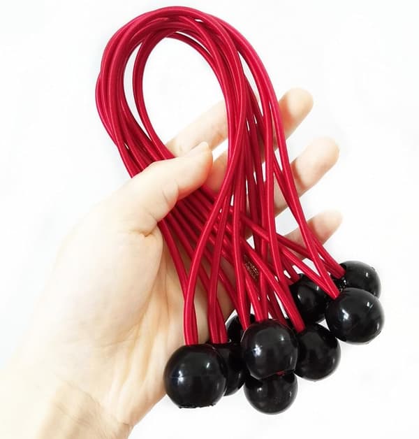 50 st elastiska rep polypropen studsboll vit dribbling Vit