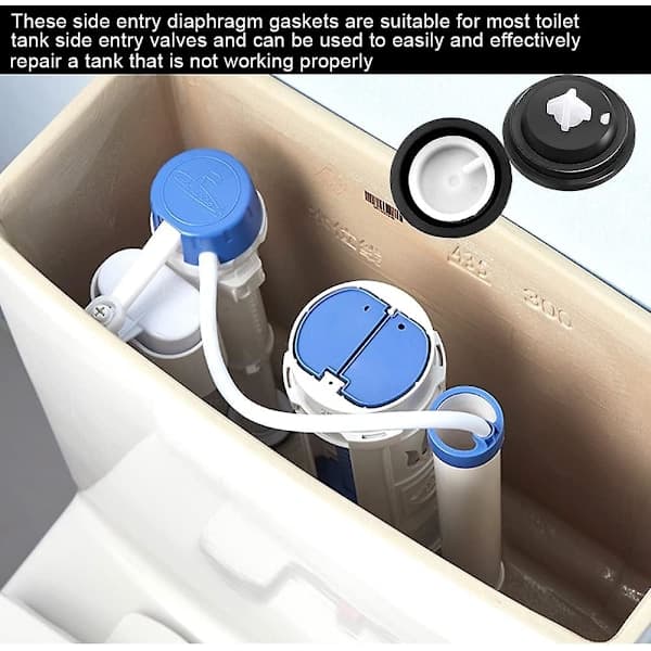 Paris_Sæt med 3 membraner til Siamp Float Valve Low Supply til Siamp Kuglehane Membrantætning til WC