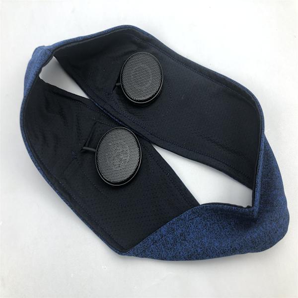 Sovhörlurar - Pannband med Bluetooth-hörlurar och mikrofon Mörkblå Mørkeblå