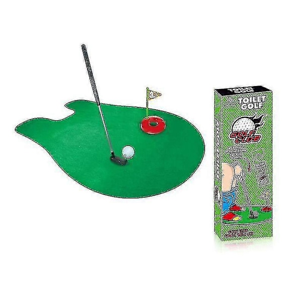 WC-Golf, Potty Putter Set Kylpyhuonespeli Minigolfsetti Golf Putting Uutuussarja
