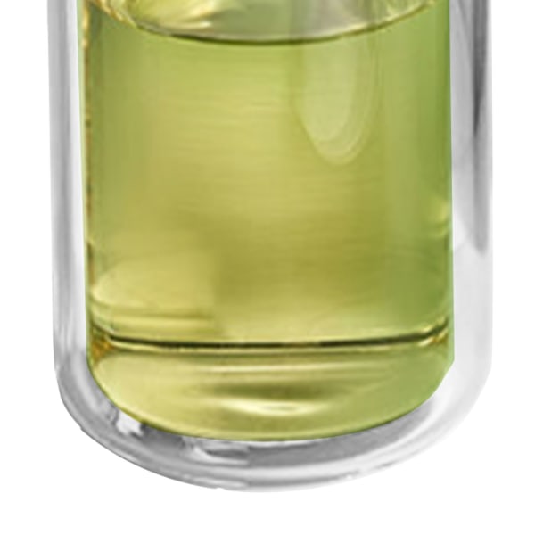 280 ml tevattenseparationskopp dubbelskiktsisolering Transparent teinfusionsflaska för dagligt roséguld