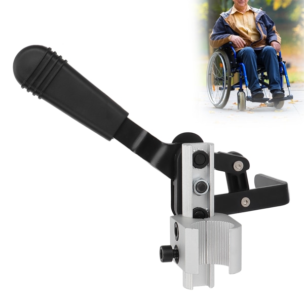 Kørestolsbremse Professionel bærbar aluminiumslegering Udskiftning af kørestolshåndbremsetilbehørHøjre