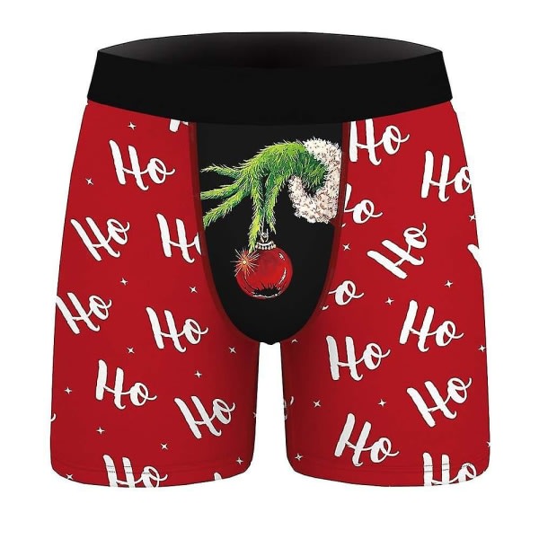 Jul Novelty Boxershorts för män Underkläder Kalsonger E M