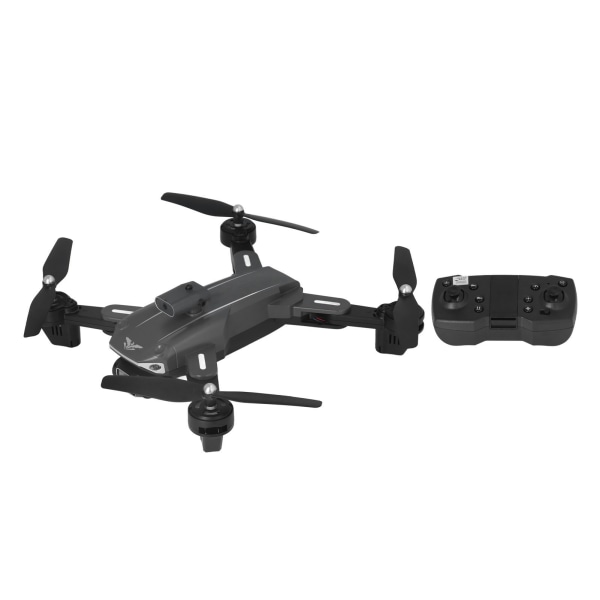 Drone med 4K-dobbelt kamera hindring unngåelse sammenleggbar drone-fjernkontroll 4-akset fly for voksne barn over 14 år