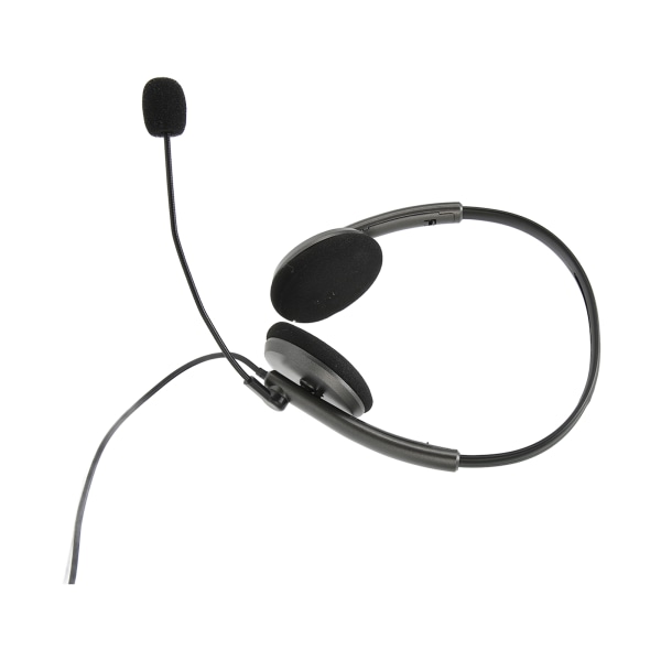 Call Center-hodesett Multifunksjonelt Stilig støyreduksjon HD-anrop Hørselsvern Telefon Headset Space Grå USB