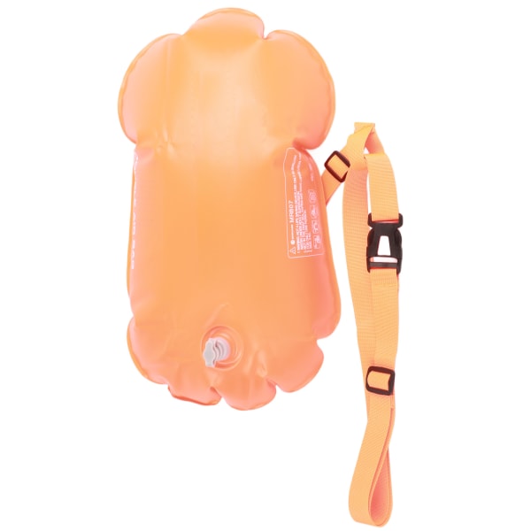 Dobbel boble svømmebøye fortykket oppblåsbar ballongdykking Livreddende flytepose Vital Orange