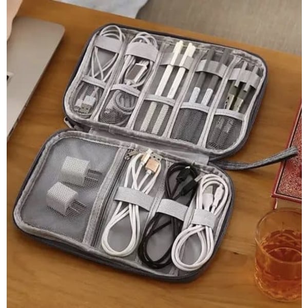 Cable Organizer | Cable and Charger Storage Bag | Travel Storage—pa