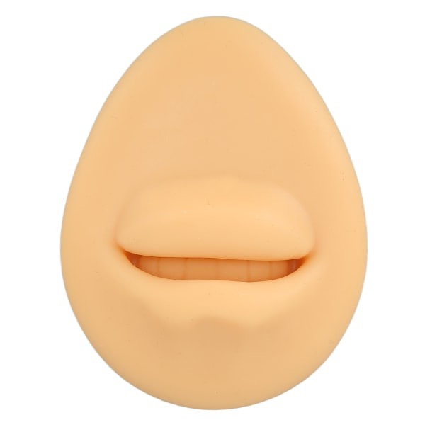 Blød silikone mund model Fleksibel simulering menneskelig mund til kropsdel ​​display undervisningsværktøj