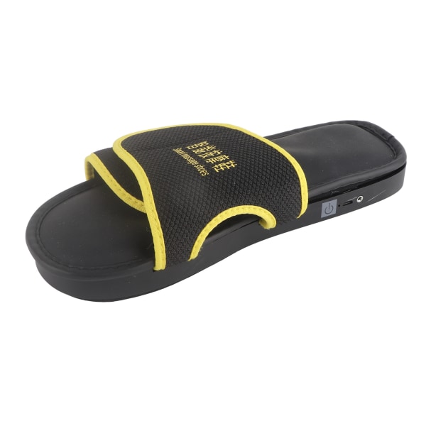 Elektriska Fotmassage Tofflor Hot Compress Multiple Frequency Vibration Foot Therapy Sandaler