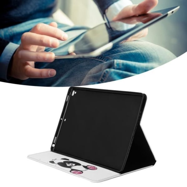 Universal Tablet Läder Skyddsfodral 360° med stativ, Anti-dråpe, Anti-ripe