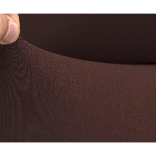 1 sett armlenesofatrekk, ensfarget stretch-sofaovertrekk