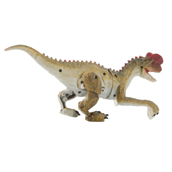 Kaukosäädin Dinosaur Model 2.4G Realistinen kävelevä möly, opettavainen RC dinosauruslelu lapsille Dilophosaurus