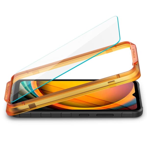 Spigen Galaxy Xcover 7 2-PAK Näytönsuoja ALM Glas.tR