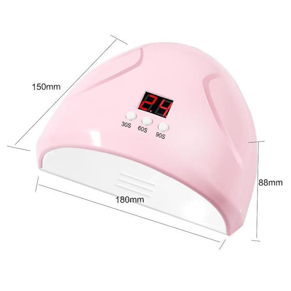 Nageltork UV LED Nagellampa GUL gul